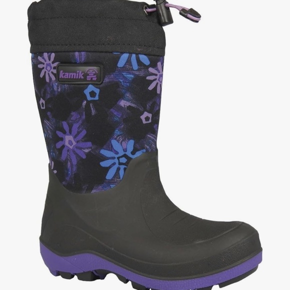 Kamik Other - KAMIK girls winter boots toddler size 13   Built in the USA Waterproof neoprene